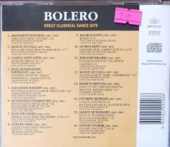 Bollero Great Classical Dance Hits CD