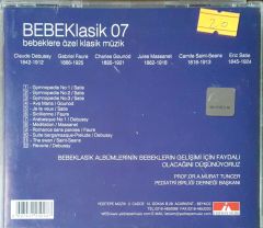 Bebeklasik 07 Bebeklere Özel Klasik Müzik CD