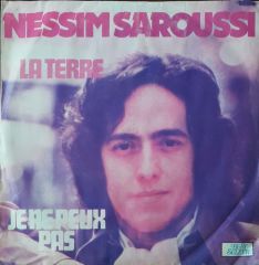 Nessim Saroussi La Terre 45lik Plak