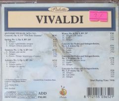 Palette Vivaldi The Four Seasons CD
