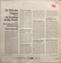 Sir Malcolm Sargent Conduts An Evening At The Proms LP Klasik Plak