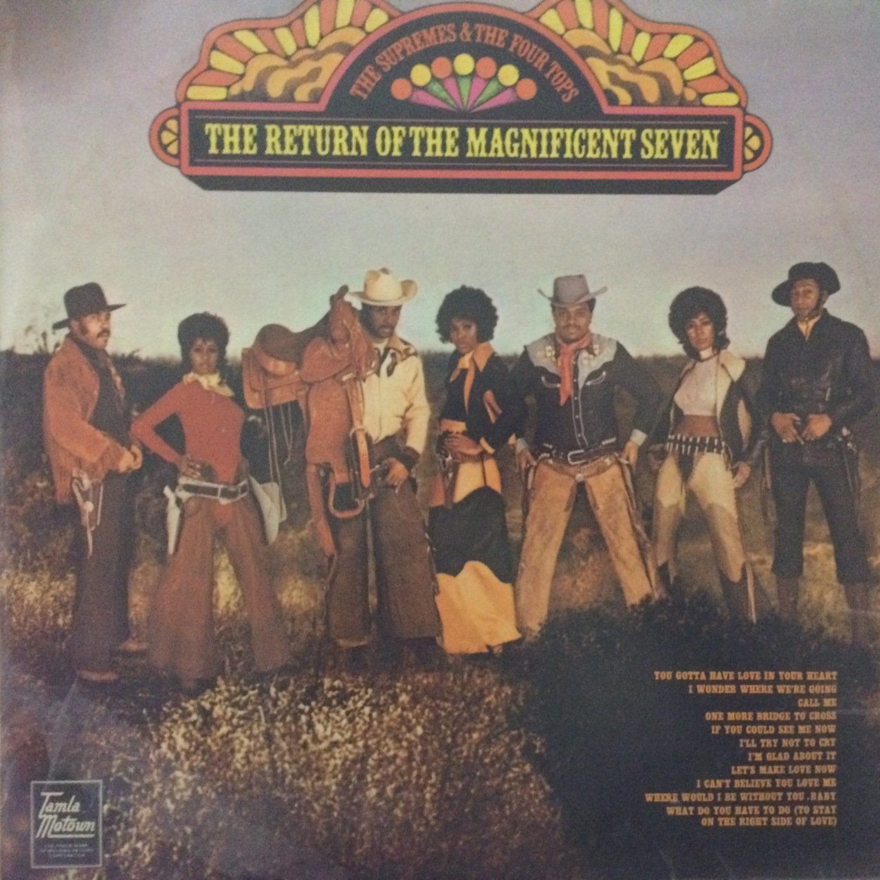 The Supremes And Four Tops The Magnificent LP Plak