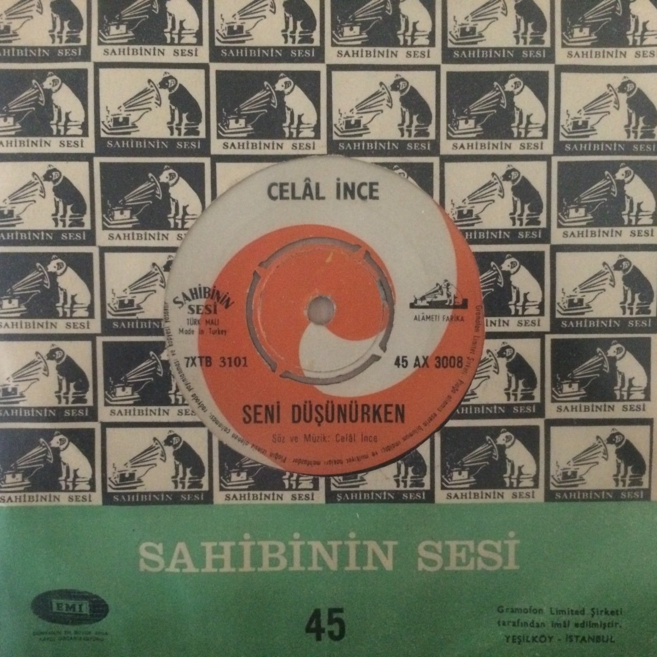 Celal İnce Seni Düşünürken 45lik Plak