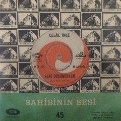 Celal İnce Seni Düşünürken 45lik Plak