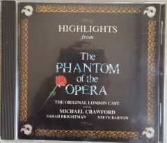 Highlights Form The Phantom Of The Opera CD