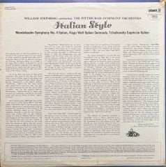 William Steinberg Italian Style LP Plak