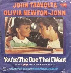 John Travolta & Olivia Newton-John You're The One That I Want (Grease) 45lik Plak