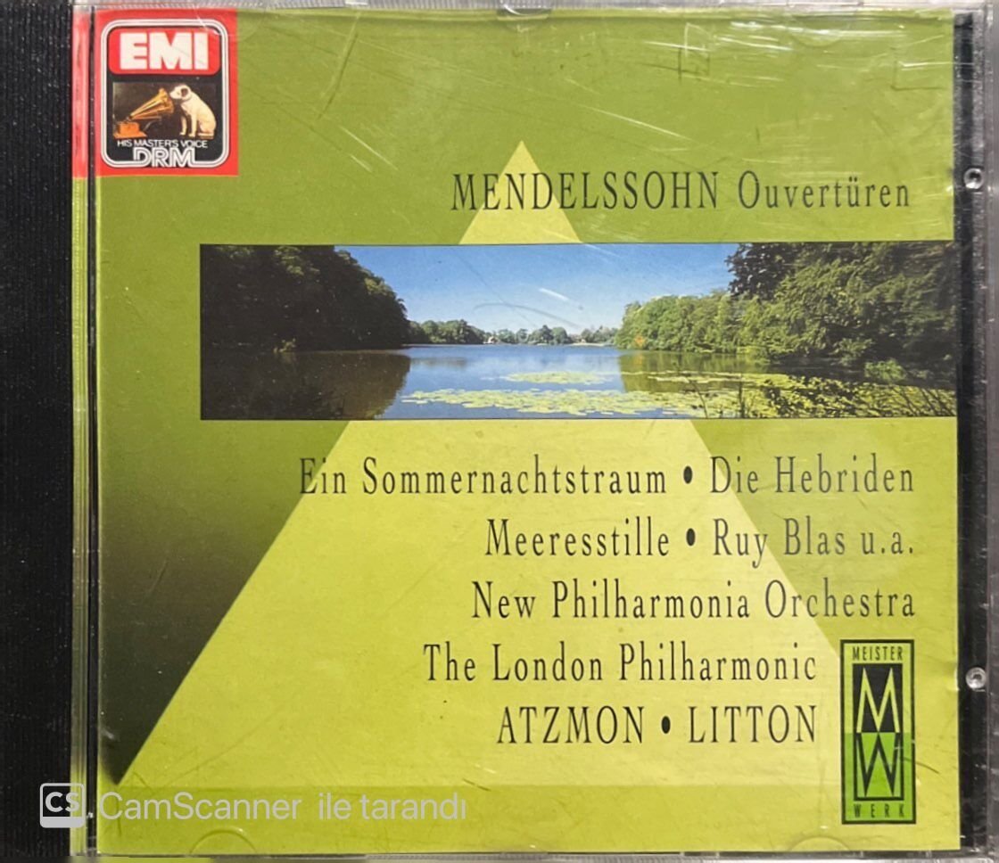 Mendelssohn Bartholdy Ouvertüren Classic CD