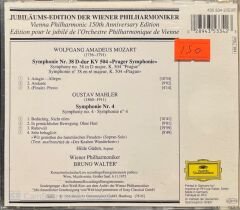 Mozart Symphonie No.38 Wiener Philharmoniker Bruno Walter Classic CD