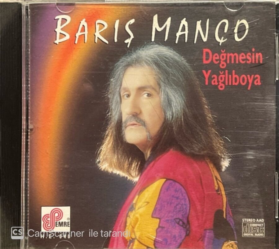 Barış Manço Değmesin Yağlı Boya Sarı Bandrollü CD