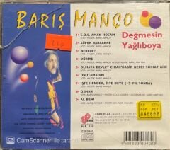 Barış Manço Değmesin Yağlı Boya Sarı Bandrollü CD