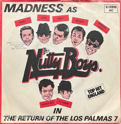 Madness That's The Way To Do It 45lik Plak