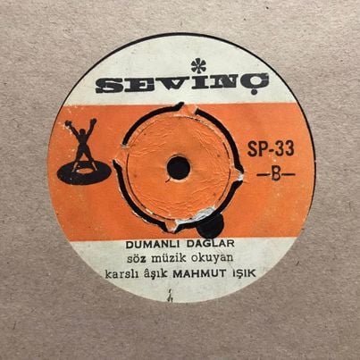 Mahmut Işık Dumanlı Dağlar 45lik plak