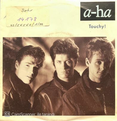 A-Ha Touchy! 45lik Plak