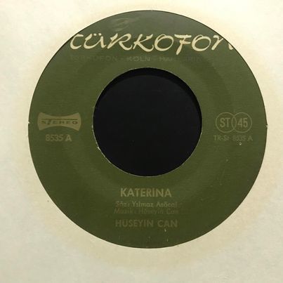 Hüseyin Can Katerina Alman Baskı 45lik Plak