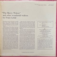 Franz Lehar The Merry Widow LP Plak