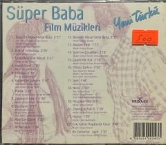 Yeni Türkü Süper Baba Film Müzikleri Sarı Bandrollü CD