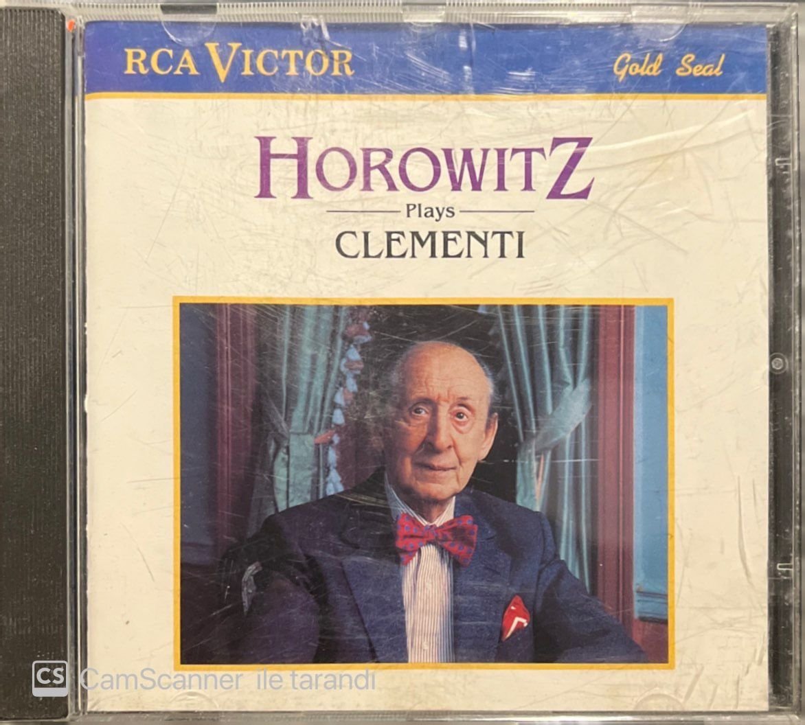 Horowits Plays Clementi Classic CD