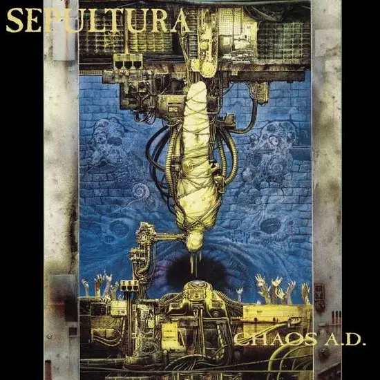 Sepultura Chaos A.D. Double LP Plak