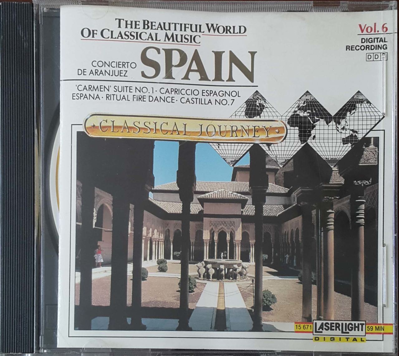 Laser Light Spain Classical Journey Vol 6 CD