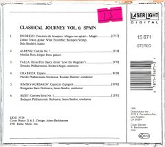 Laser Light Spain Classical Journey Vol 6 CD