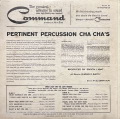 Pertinent Percussion Cha Cha's LP Plak