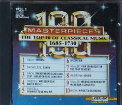 100 Masterpieces Vol.1 (1685-1730) CD
