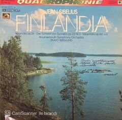 Jean Sibelius Finlandia LP Plak