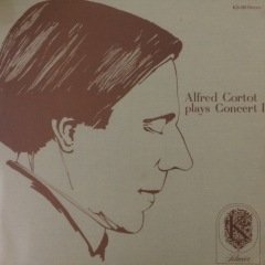Alfred Cortot Plays Beethoven LP Plak