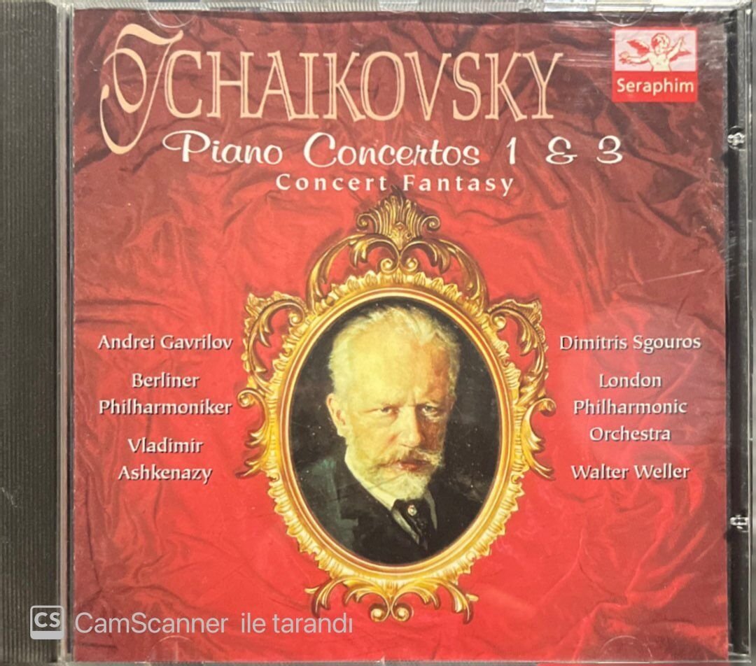 Tchaikovsky Piano Concertos 1 & 3 Classic CD