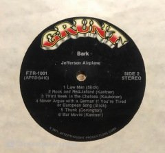 Jefferson Airplane Bark LP Plak