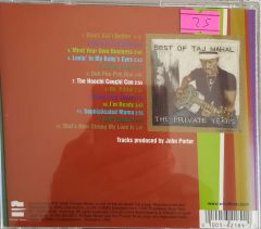Taj Mahal Best Of The Private Years CD