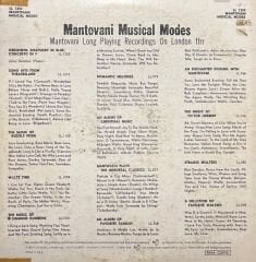 Mantovani Musical Modes LP Plak