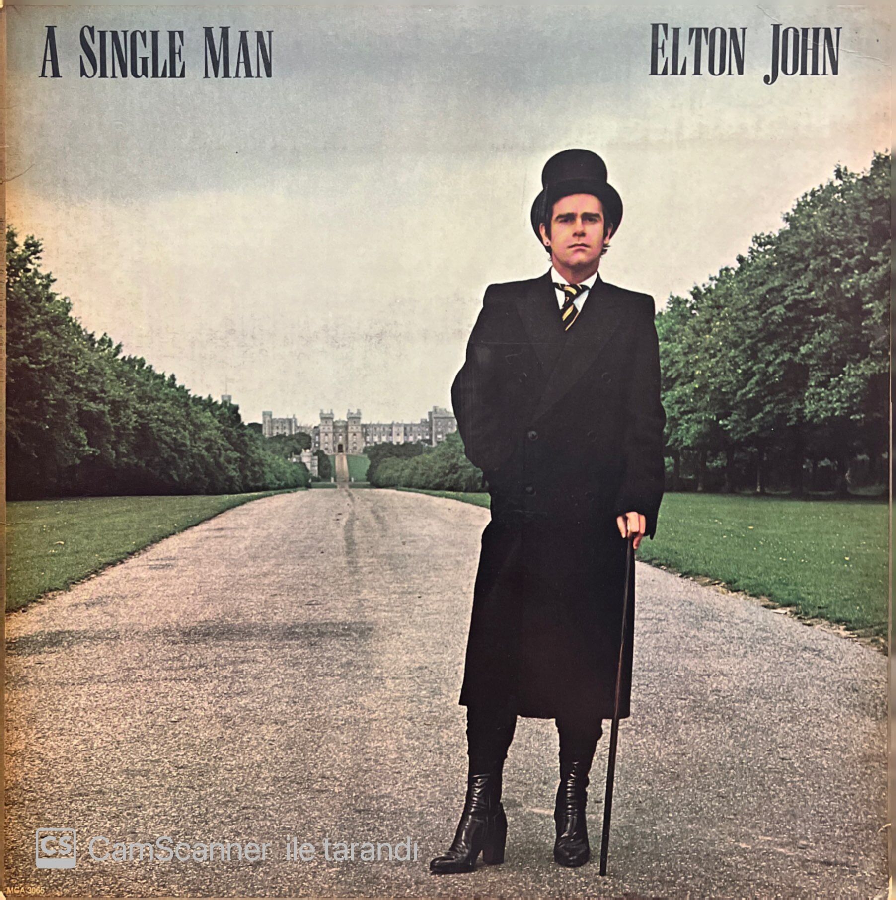 Elton John A Single Man LP Plak