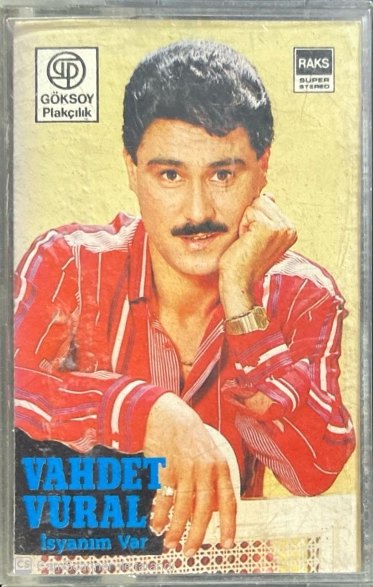 Vahdet Vural İsyanım Var Kaset