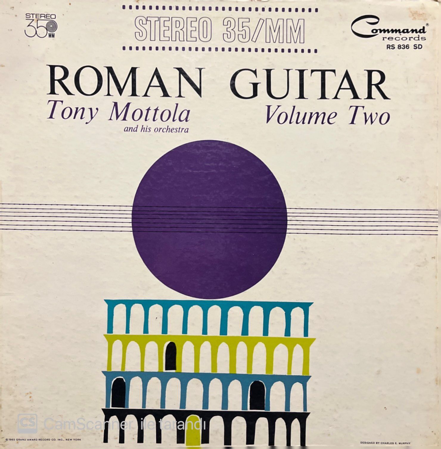 Tony Mottola Roman Guitar Volume Two LP Plak