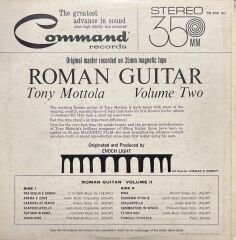 Tony Mottola Roman Guitar Volume Two LP Plak