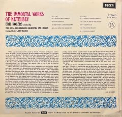 The Immortal Works Of Ketelbey LP Plak