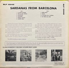 Sardanas From Barcelona LP Plak