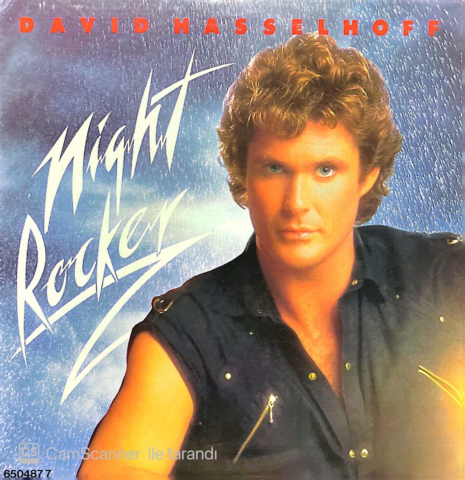 David Hassellhoff Night Rocker 45lik Plak