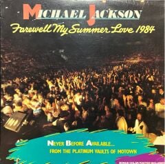 Michael Jackson Farewell My Summer Love 1984 (Posterli) LP Plak