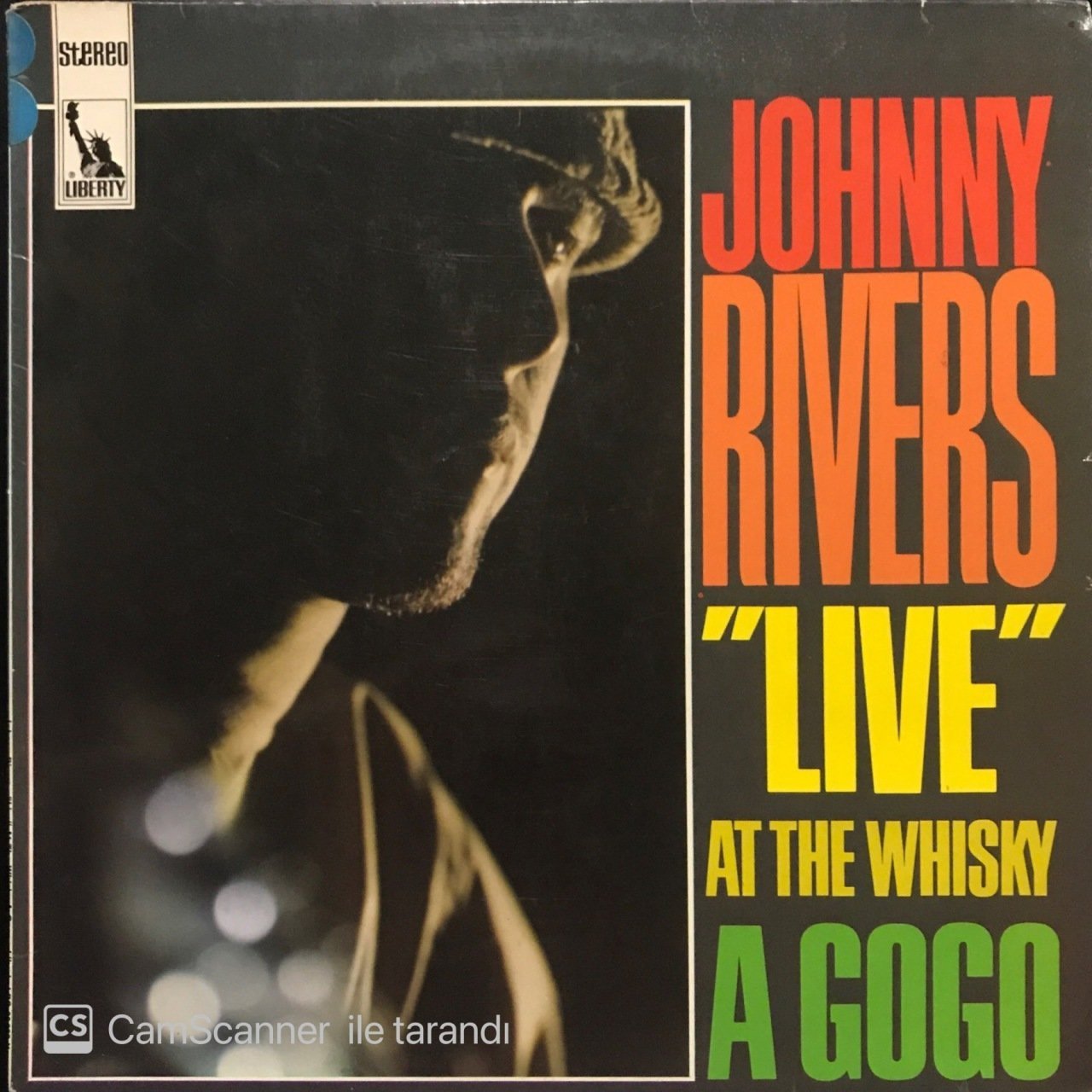 Johnny Rivers Live At The Whisky A Gogo LP Plak