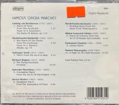 Famous Opera Marches CD