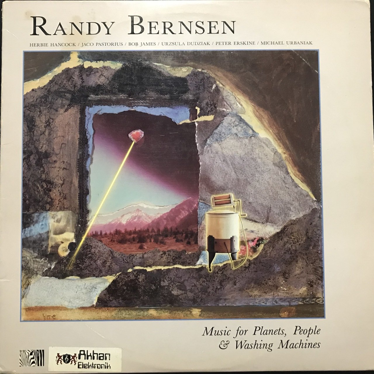 Randy Bernsen Music For Planets LP Jazz Plak