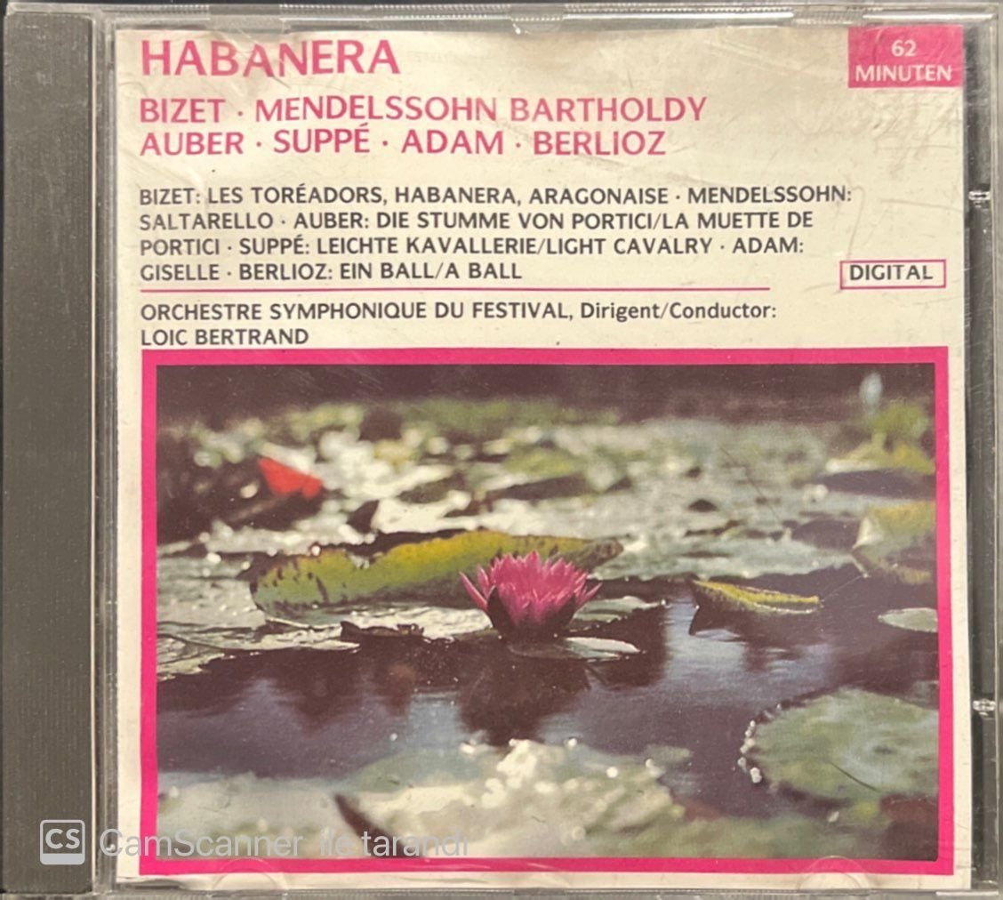 Habanera Bizet Mendelssohn Classic CD