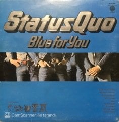 Status Quo Blue For You LP Plak