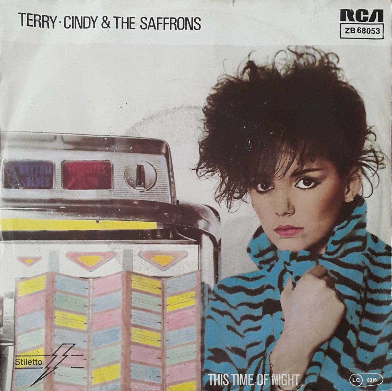 Cindt & The Saffrons Terry 45lik Plak