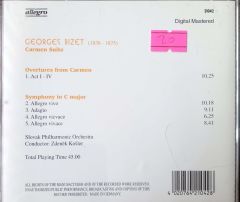 Georges Bizet Carmen Suite CD