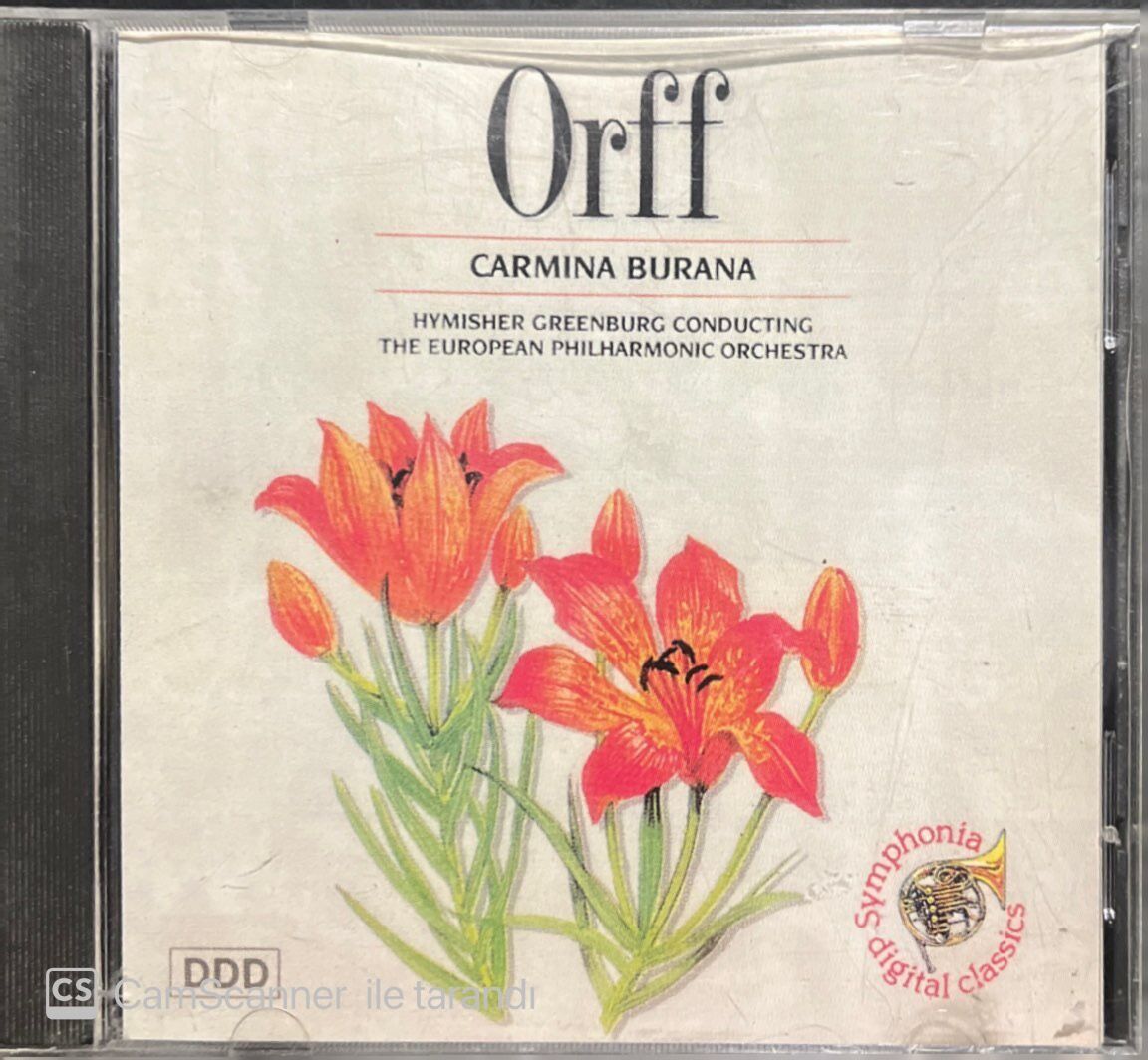 Carl Orff Carmina Burana Classic CD