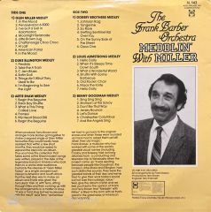 The Frank Barber Orchestra Meddlin' With Miller LP Plak